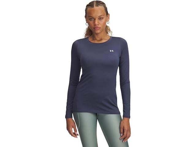 (取寄) アンダーアーマー レディース Ua ヒートギア アーマー ロング スリーブ Under Armour women UA HeatGear Armour Long Sleeve Downpour Gray/Whiteの通販は