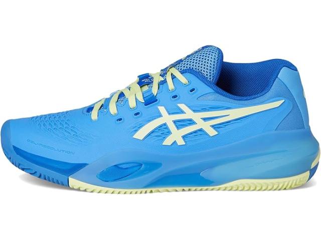 (取寄) アシックス レディース ゲル-レゾリューション X クレイ ASICS women Gel-Resolution X Clay Blue Coast/Huddle Yellow