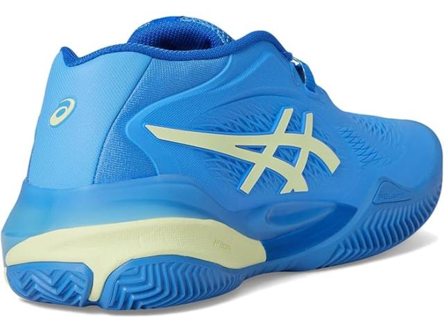 (取寄) アシックス レディース ゲル-レゾリューション X クレイ ASICS women Gel-Resolution X Clay Blue Coast/Huddle Yellow