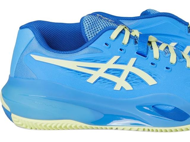 (取寄) アシックス レディース ゲル-レゾリューション X クレイ ASICS women Gel-Resolution X Clay Blue Coast/Huddle Yellow