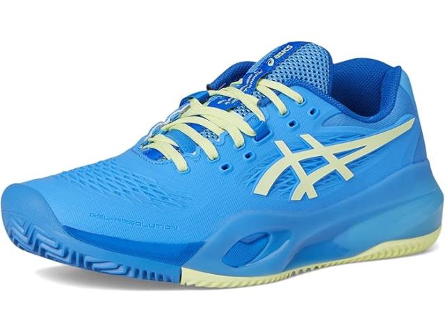 (取寄) アシックス レディース ゲル-レゾリューション X クレイ ASICS women Gel-Resolution X Clay Blue Coast/Huddle Yellow