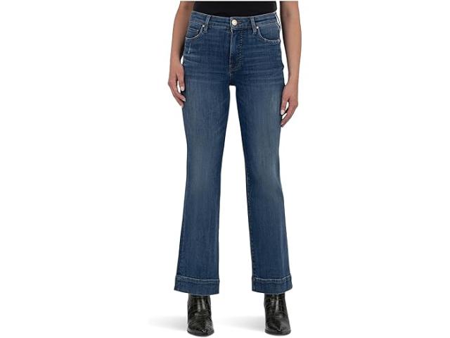 (取寄) カット フロム ザ クロス レディース ケルシー ハイ ライズ ファブ AB アンクル フレア ウィズ ワイド ヘム KUT from the Kloth women Kelsey High Rise Fab Ab Ankle Flare With Wide Hem Vibrant