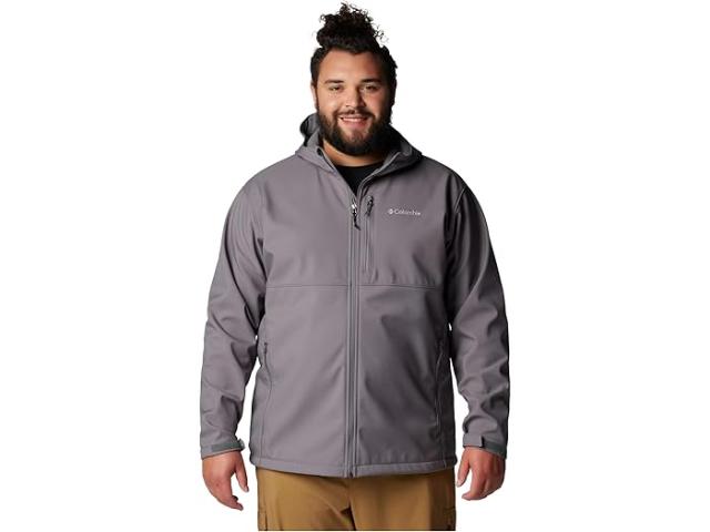 (取寄) コロンビア メンズ ビッグ アンド トール アセンダー リ フーデット ソフトシェル ジャケット Columbia men Big & Tall Ascender II Hooded Softshell Jacket City Grey