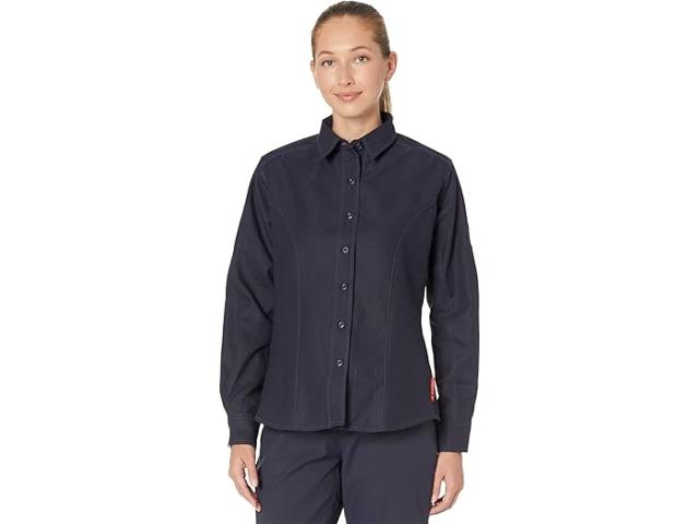 (取寄) ブルワーク FR レディース IQ シリーズ エンデュランス コレクション Fr ロング スリーブ シャツ Bulwark FR women Bulwark FR iQ Series Endurance Collection FR Long Sleeve Shirt Navy