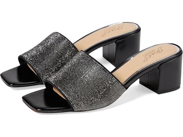 (取寄) ジュエル バッジェリー ミシュカ レディース ハーリン Jewel Badgley Mischka women Harlyn Black Matte