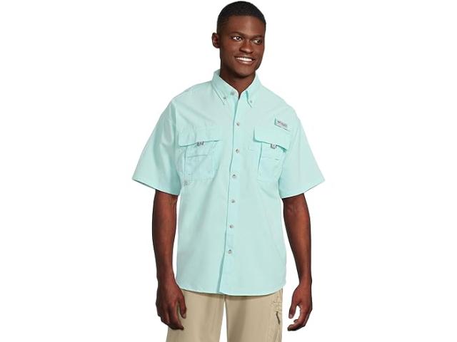 (取寄) コロンビア メンズ バハマ リ ショート スリーブ シャツ Columbia men Bahama II Short Sleeve Shirt Gulf Stream 1