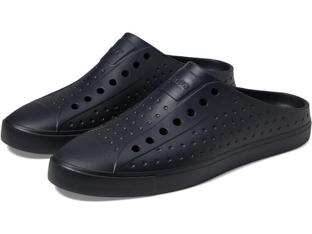 (取寄) ネイティブシューズ ジェファーソン シュガーライト クロッグ Native Shoes Native Shoes Jefferson Sugarlite Clog Jiffy Black/Jiffy Black