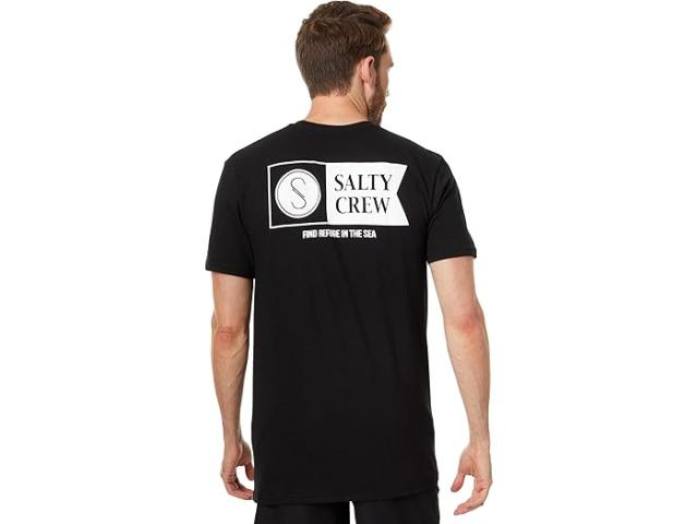(取寄) ソルティ クルー メンズ アルファ スタンダード ショート スリーブ ティー Salty Crew men Alpha Standard Short Sleeve Tee Blackの通販は 8,292円