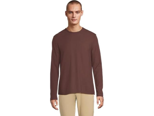 (取寄) ヴィンス メンズ ピマ ピケ ロング スリーブ クルー Vince men Pima Pique Long Sleeve Crew Washed Port