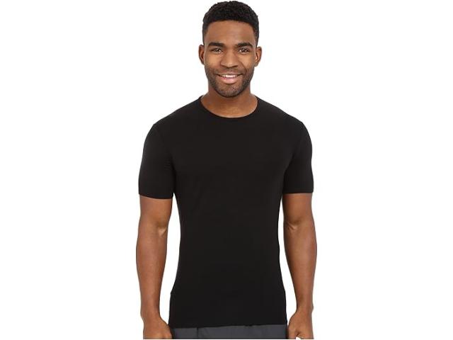 (取寄) アイスブレイカー メンズ アナトミカ メリノ ショート スリーブ クルー Icebreaker men Anatomica Merino Short Sleeve Crewe Black/Monsoon