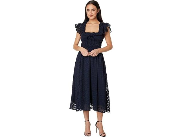 (取寄) エン セゾン レディース ボウイ オーガンザ ドレス en saison women Bowie Organza Dress Navy