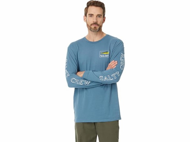 (取寄) ソルティ クルー メンズ ゴールデン マヒ プレミアム ロング スリーブ ティー Salty Crew men Golden Mahi Premium Long Sleeve Tee Slateの通販は