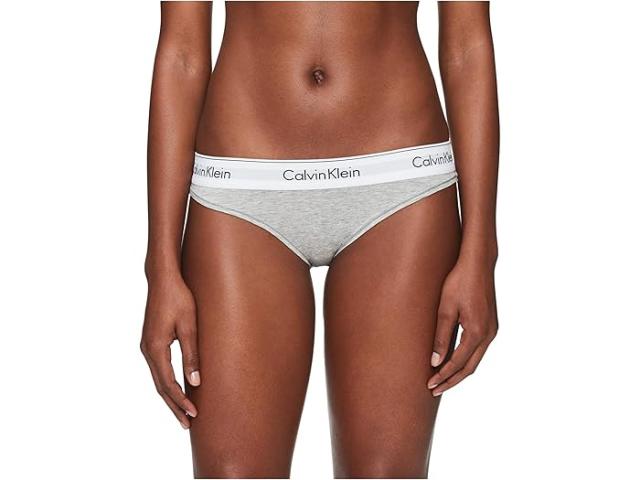 (取寄) カルバンクライン アンダーウェア レディース モダン コットン ビキニ Calvin Klein Underwear women  Modern Cotton Bikini Grey Heatherの通販は 7,786円