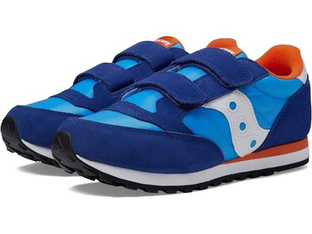 (取寄) サッカニー キッズ キッズ オリジナルス ジャズ ダブル フック アンド ループ (トドラー/リトル キッド/ビッグ キッド) Saucony Kids kids Saucony Kids Originals Jazz Double Hook & Loop (Toddler/Little Kid/Big Kid) Blue/Orangeの通販は