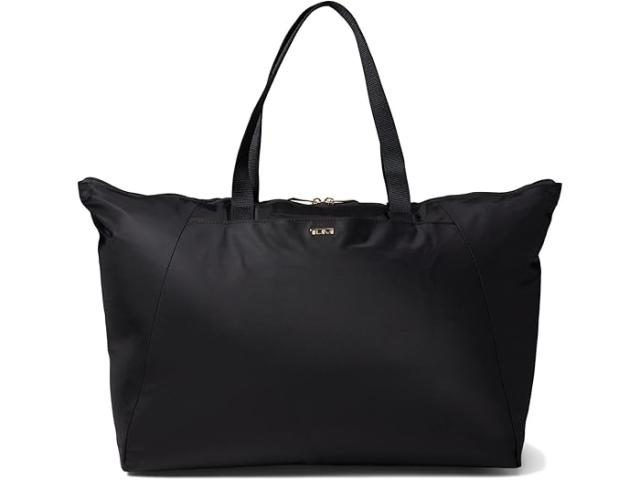 (取寄) トゥミ ボヤジュール ジャスト イン ケース トート Tumi Voyageur Just in Case Tote Black/Gold
