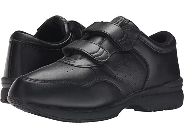 (取寄) プロペット メンズ ライフ ウォーカー ストラップ メディケア/HCPCS コード = A5500 ダイアベティク シュー Propet men  Life Walker Strap Medicare/HCPCS Code = A5500 Diabetic Shoe Black