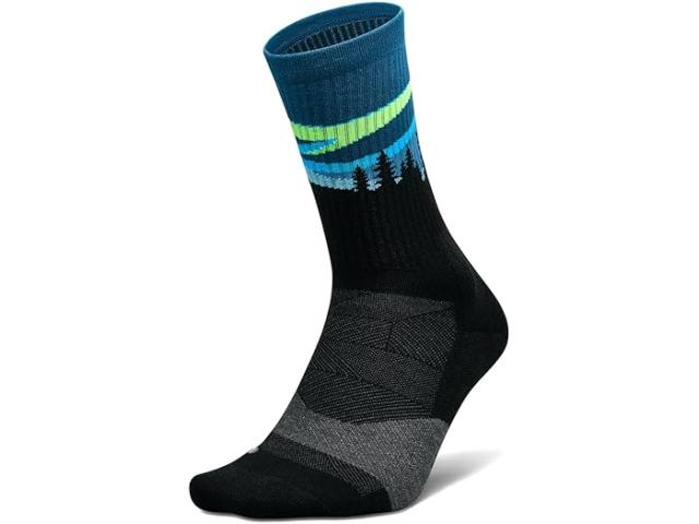 (取寄) フィーチャーズ トレイル マックス クッション ミニ クルー Feetures Trail Max Cushion Mini Crew Blue Aurora