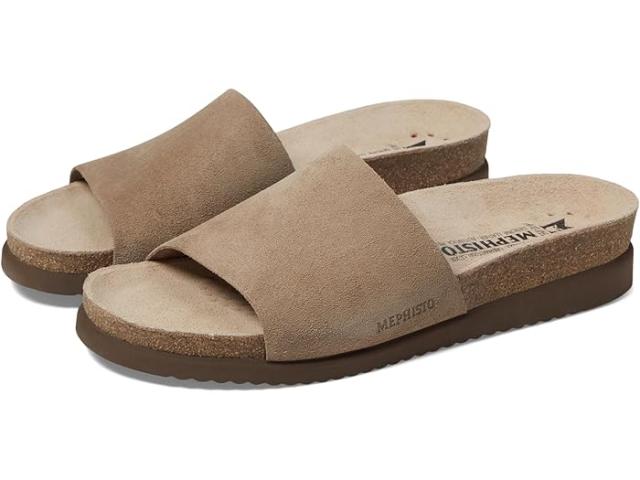 (取寄) メフィスト レディース ハニック Mephisto women Hanik Warm Grey Suede