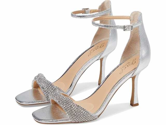 (取寄) ジュエル バッジェリー ミシュカ レディース イエシカ Jewel Badgley Mischka women Yesica Silver Textileの通販はその他パンプス