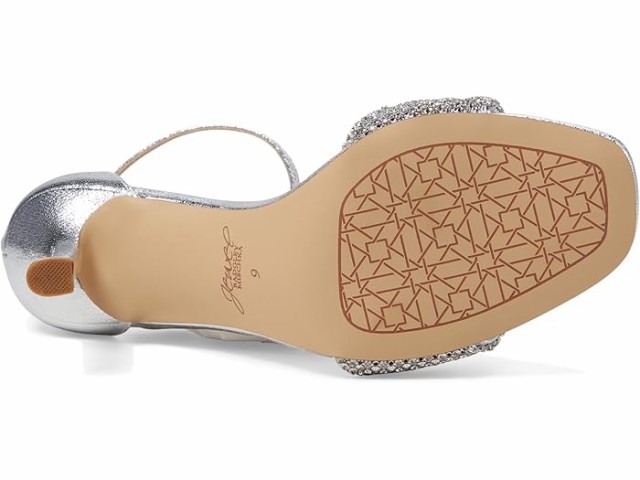(取寄) ジュエル バッジェリー ミシュカ レディース イエシカ Jewel Badgley Mischka women Yesica Silver Textileの通販は