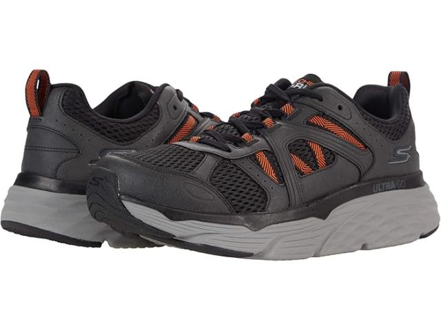 (取寄) スケッチャーズ メンズ マックス クッショニニグ エリート - ルーティーン SKECHERS men SKECHERS Max Cushioning Elite - Routine Charcoal/Orangeの通販は 24,590円
