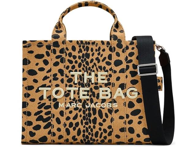 (取寄) マークジェイコブス レディース ザ チーター キャンバス ミディアム トート バッグ Marc Jacobs women Marc Jacobs The Cheetah Canvas Medium Tote Bag Black Multiの通販は 43,020円