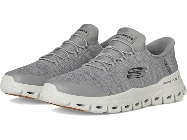 (取寄) スケッチャーズ メンズ グライド-ステップ ハンズ フリー スリップ-イン SKECHERS men Glide-Step Zefyr Hands Free Slip-in Gray