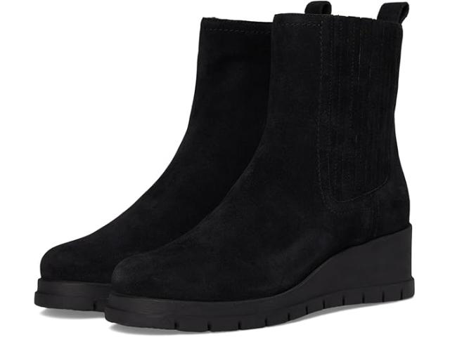 (取寄) ラッキーブランド レディース ウェッジ チェルシー ブーツ Lucky Brand women Sondruh Wedge Chelsea Boots Black