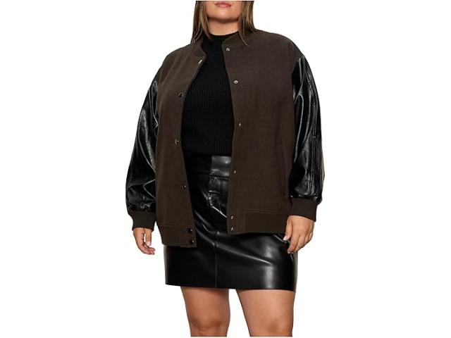 (取寄) サンクチュアリ レディース クラブ バーシティ ジャケット Sanctuary women Club Varsity Jacket Midnight Olive