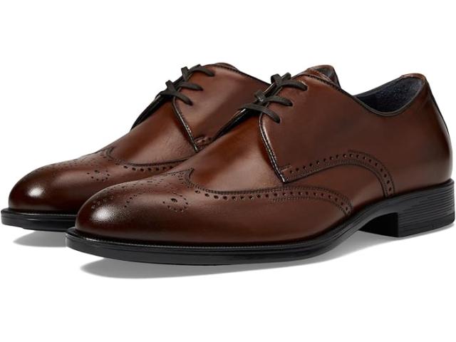 (取寄) ジョンストン&マーフィー コレクション メンズ フリンチ ウイング ティップ Johnston & Murphy Collection men Flynch Wing Tip Tan Italian Calfskin