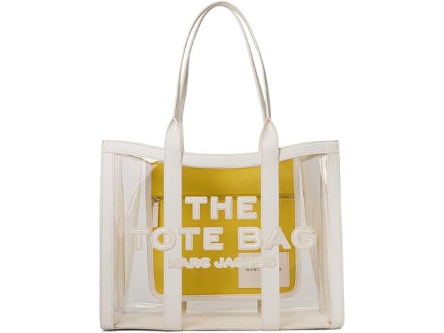 (取寄) マークジェイコブス レディース ザ クリア ラージ トート バッグ Marc Jacobs women Marc Jacobs The Clear Large Tote Bag White 53,106円