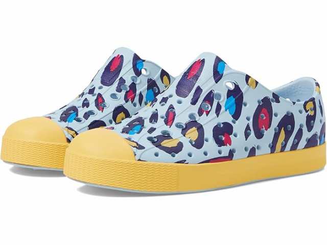 (取寄) ネイティブシューズ キッズ キッズ ジェファーソン プリント (リトル キッド/ビッグ キッド) Native Shoes Kids kids Jefferson Print (Little Kid/Big Kid) Air Blue/Pineapple Yellow/Animal Printの通販は