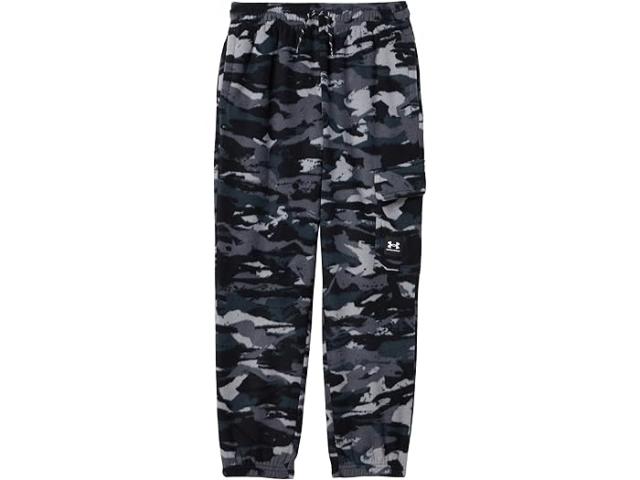 (取寄) アンダーアーマー キッズ メンズ ハンドー プリンテッド カーゴ Under Armour Kids men Hundo Printed Cargo Black