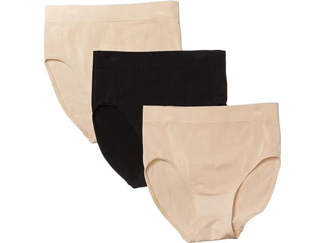(取寄) ワコール レディース B-Smooth ブリーフ パック Wacoal women Wacoal B-Smooth Brief Pack Sand/Sand/Black