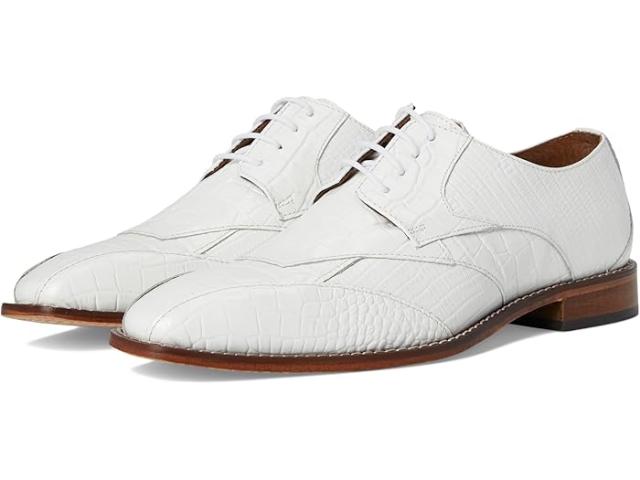(取寄) ステイシー アダムス メンズ バイク トゥ レース-アップ Stacy Adams men Tristano Bike Toe Lace-Up White