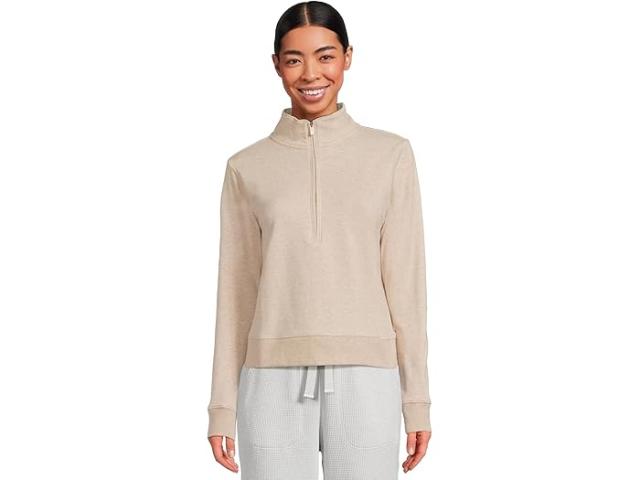 (取寄) トラヴィスマシュー レディース クラウド 1/2 ジップ TravisMathew women Cloud 1/2 Zip Heather Natural