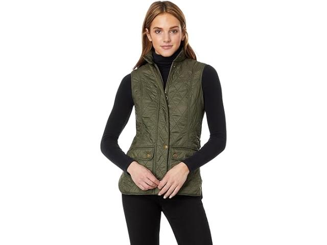 (取寄) バブアー レディース レイ ジレ Barbour women Wray Gilet Olive