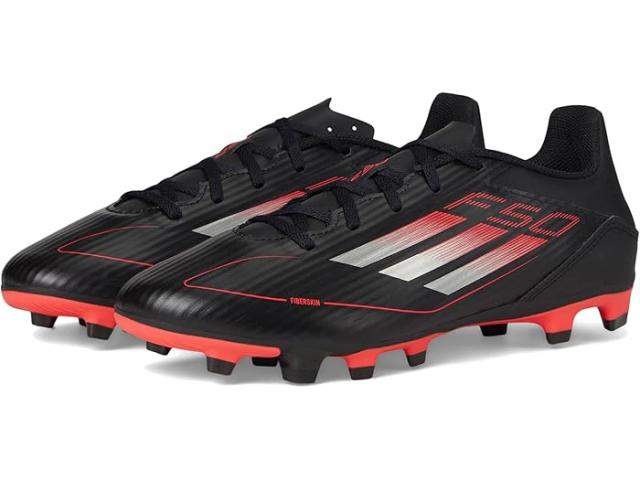 (取寄) アディダス クラブ ファーム グランド サッカー クリーツ adidas F50 Club Firm Ground/Multi Ground Soccer Cleats Black/Iron llic/Lucid Red