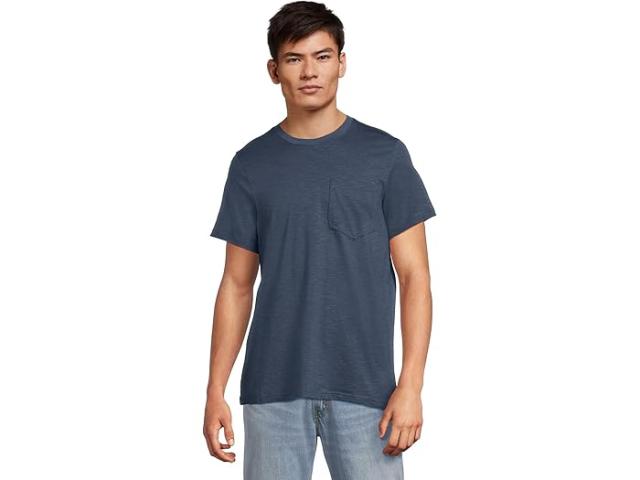 (取寄) トードアンドコー メンズ テンポ ショート スリーブ ポケット クルー Toad&Co men Tempo Short Sleeve Pocket Crew True Navy