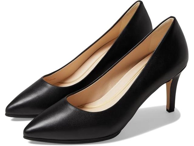 (取寄) コールハーン レディース グランド アンビション ポンプ (75 mm) Cole Haan women Grand Ambition Pump (75 mm) Black Leather