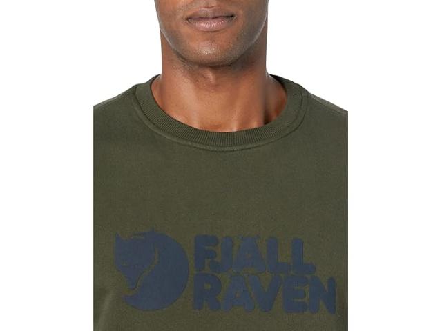 (取寄) フェールラーベン メンズ ロゴ セーター Fjllrven men Fjallraven Fjallraven Logo Sweater Deep Forestの通販は