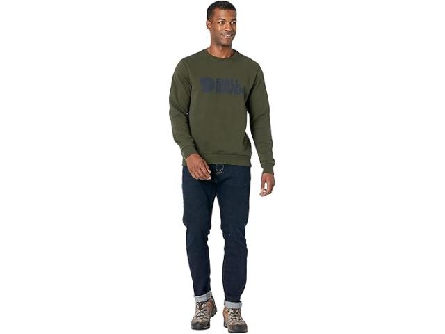 (取寄) フェールラーベン メンズ ロゴ セーター Fjllrven men Fjallraven Fjallraven Logo Sweater Deep Forestの通販は