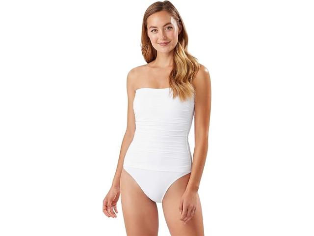 (取寄) トミーバハマ レディース パール シャード ヘアバンド ワンピース  Bahama women  Bahama Pearl Shirred Bandeau One-Piece White