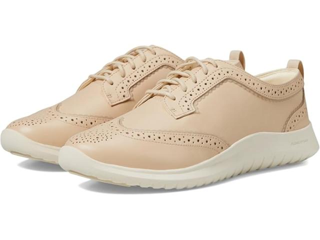 (取寄) コールハーン レディース ゼログランド メリット ウイング ティップ オックスフォード Cole Haan women Cole Haan Zerogrand Meritt Wing Tip Oxford Brazilian Sand/Ivoryの通販は