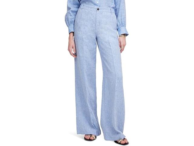 (取寄) メイドウェル レディース ザ ゾエ リラックスド-フィット ワイド パンツ Madewell women The Zoe Relaxed Wide Pant Sunfaded Blue