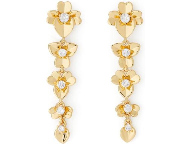 (取寄) ケイトスペード レディース リニア イヤリングス Kate Spade New York women Kate Spade New York Linear earrings Goldの通販は