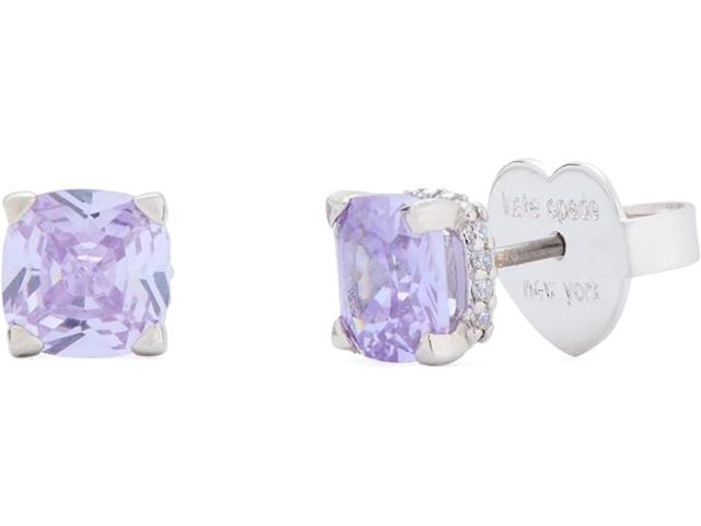 (取寄) ケイトスペード レディース 6mm スクエア スタッズ Kate Spade New York women Kate Spade New York 6Mm Square Studs LavenderSilverの通販は