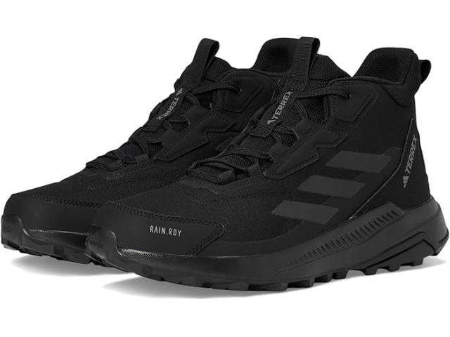 (取寄) アディダス アウトドア レディース テレックス ミッド レイン.レディ ハイキング シューズ adidas Outdoor women adidas Outdoor Terrex Anylander Mid RAIN.RDY Hiking Shoes Black/Black/Grey