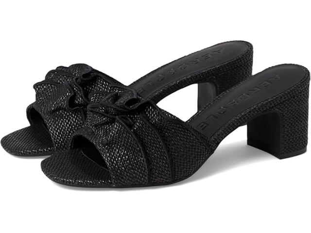 (取寄) エアロソールズ レディース ガブリエル Aerosoles women Gabrielle Black Raffia