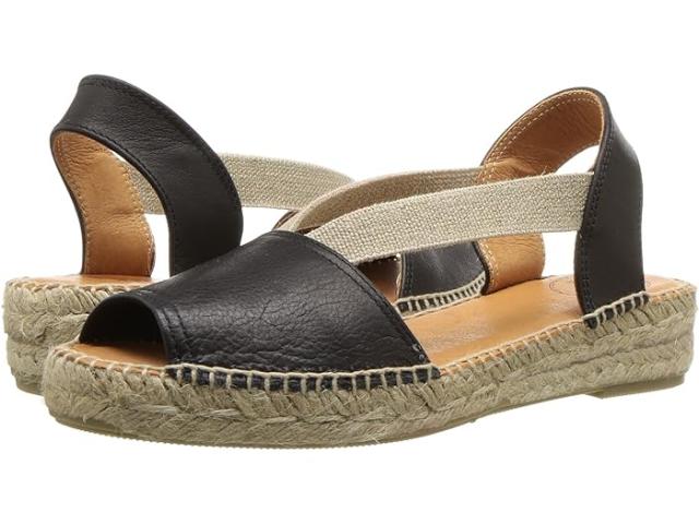 (取寄) トニー ポンズ レディース エトナ Toni Pons women Toni Pons Etna Black Leather